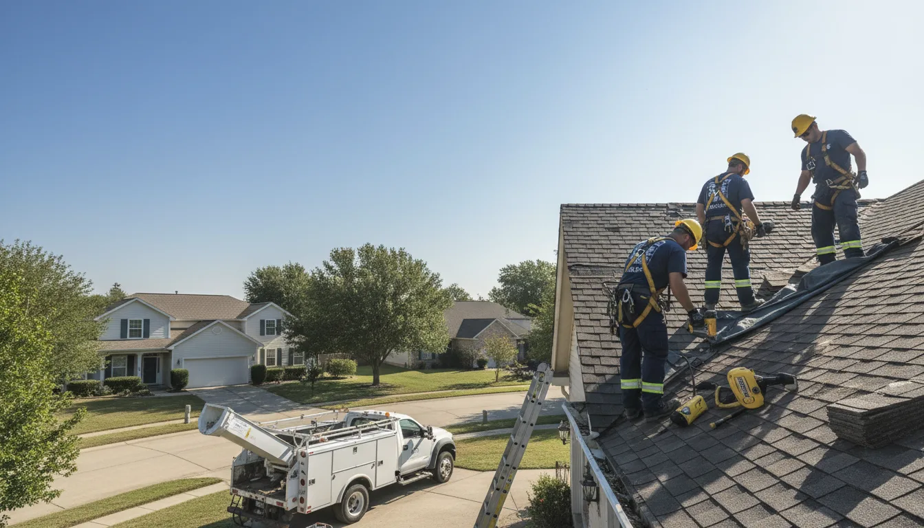 Emergency Roof Repair in Prairie Du Rocher, IL near me